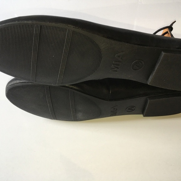 Mia Lace-up Ballet Flat Black GG484 Benni Black - Picture 7 of 8